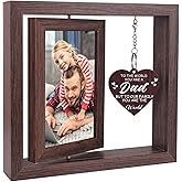 Boiveco Christmas Gifts for Dad from Daughter Son, 1st Fathers Picture Frames New Dad and First Time Dad Christmas Gifts for Dad Who Wants Nothing, Thanksgiving Birthday Gift Dad Picture Frames 4x6