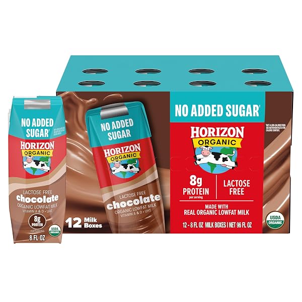 HORIZON ORGANIC SHELF STABLE NO ADDED SUGAR 1%...