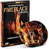 Fire 2 DVD Box Set-Fireplace Collection 2013 with a choose out of 18 Fireplaces with the Sounds of Burning Wood