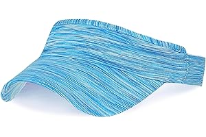 Marrywindix 1 Piece Sun Visor Hat Stretch Headband Sport Wear Athletic Visor Cap for Women and Men