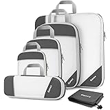 Compression Packing Cubes, Gonex Extensible Storage Mesh Bags Organizers