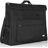 IPEB Monitor Carry Case Compatible with 27 Inch iMac Travel Case Padded Monitor Carrying Tote Bag for 27" Desktop Computer Screen TV and Accessories Shipping Storage Box