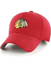 OTS NHL Chicago Blackhawks Children Cinch All-Star MVP Adjustable Hat, Kids, Red