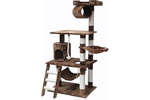 Go Pet Club Brown 62" Cat Condo F68