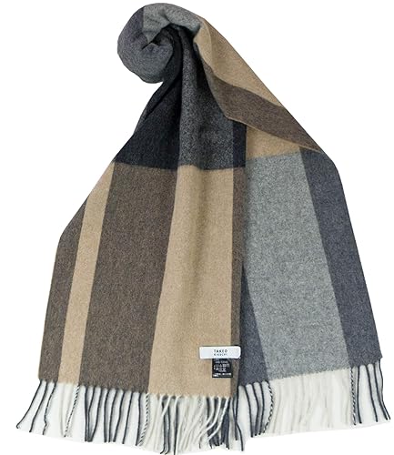 人気のファッショントレンド トップ100 タケオキクチ マフラー カシミヤ100