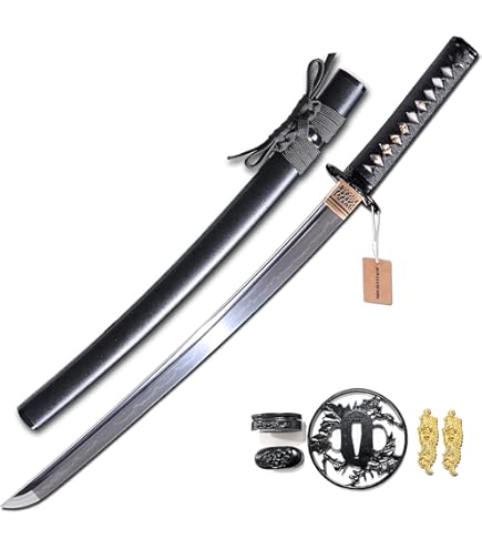 ESPADA かず。 BladesUSA - Samurai Sword with Hidden Tanto - JS-647R