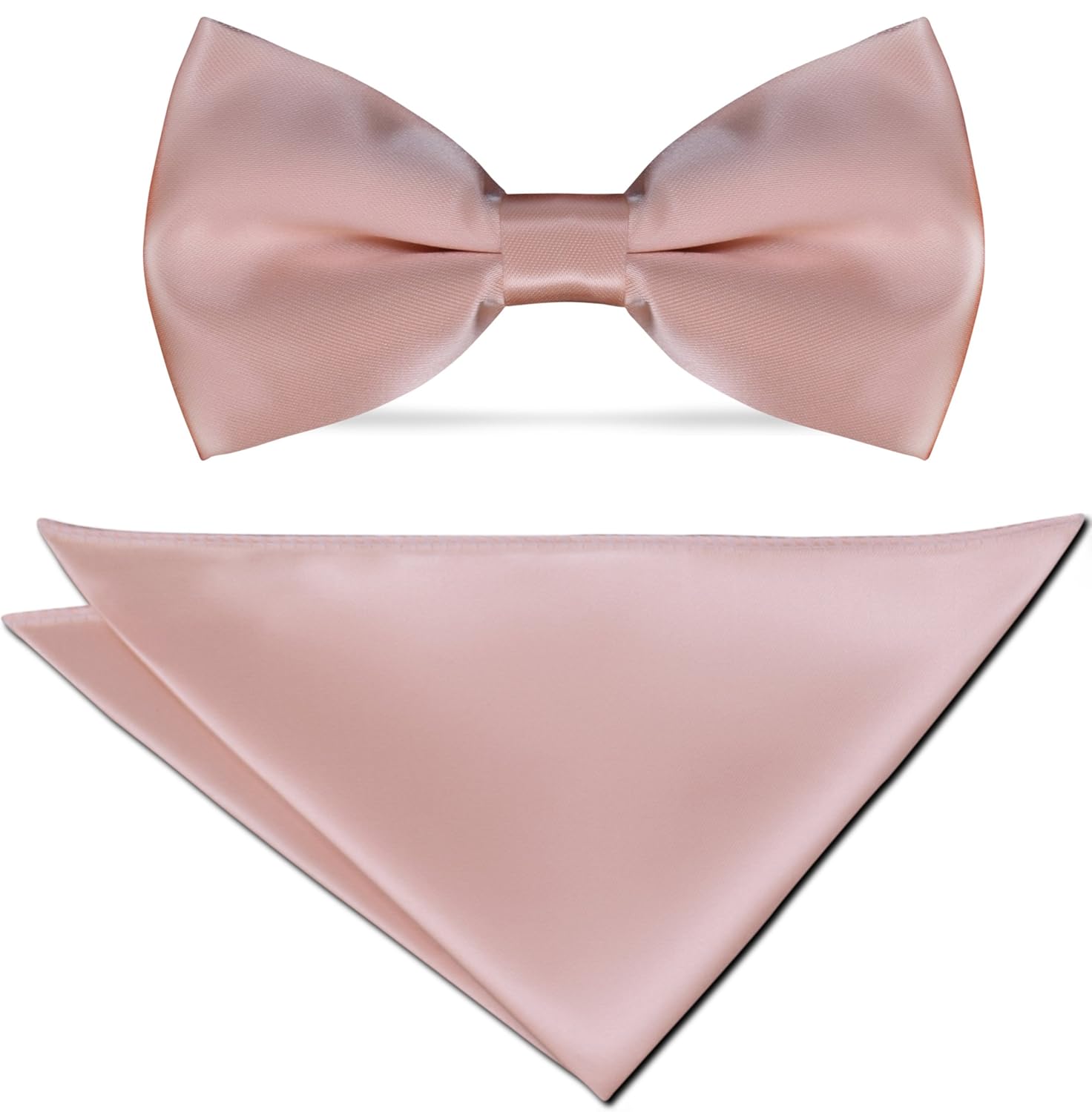 CRIXUS Herren Fliege GOLD aus feinem Edel Satin mit Einstecktuch Konfirmation Anzug Smoking Schleife Schlips einfarbig Gr/&ouml;/&szlig;e w/&auml;hlbar