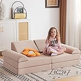 Erigiak 2024 Kids Couch Play Couch Large, Modular