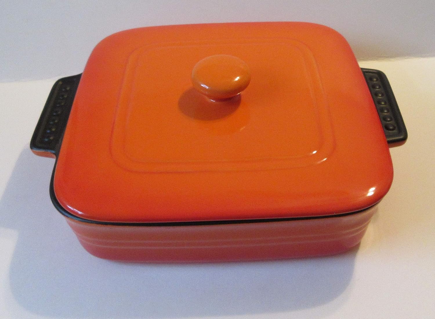 Parini Orange Square Bakeware Dish 