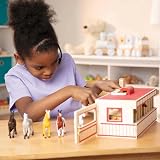 Melissa & Doug Show-Horse Stable Wooden Play Set Animal Toys Ages 3-5+ view 6