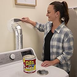 Flex Paste MAX, 12 lb Can, White, Waterproof