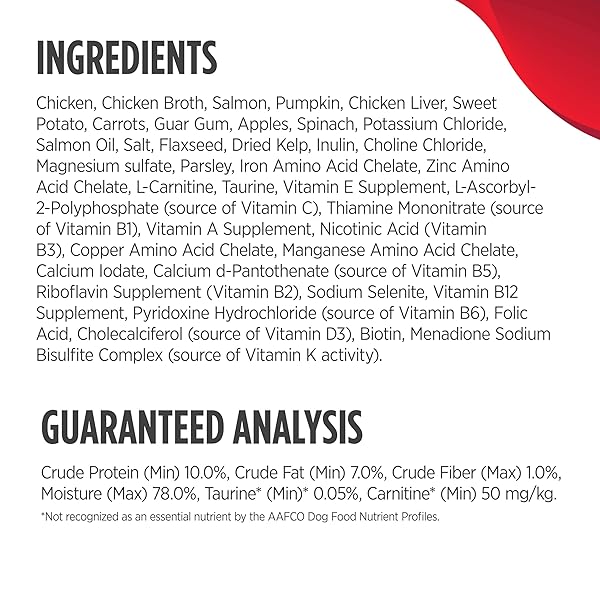 NULO GRAIN-FREE SMALL BREED WET CANNED PUPPY & DOG FOOD, CHICKEN, SALMON, AND PUMPKIN, 2.8 OUNCE, 12 CANS