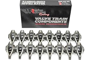 MICHIGAN MOTORSPORTS BTR Brian Tooley Racing LS1 Rocker Arms with Upgraded Trunnion Kit Installed -Fits LS1 LS2 LS6 LQ4 LM7 L33 LC9 Cathedral Rockers