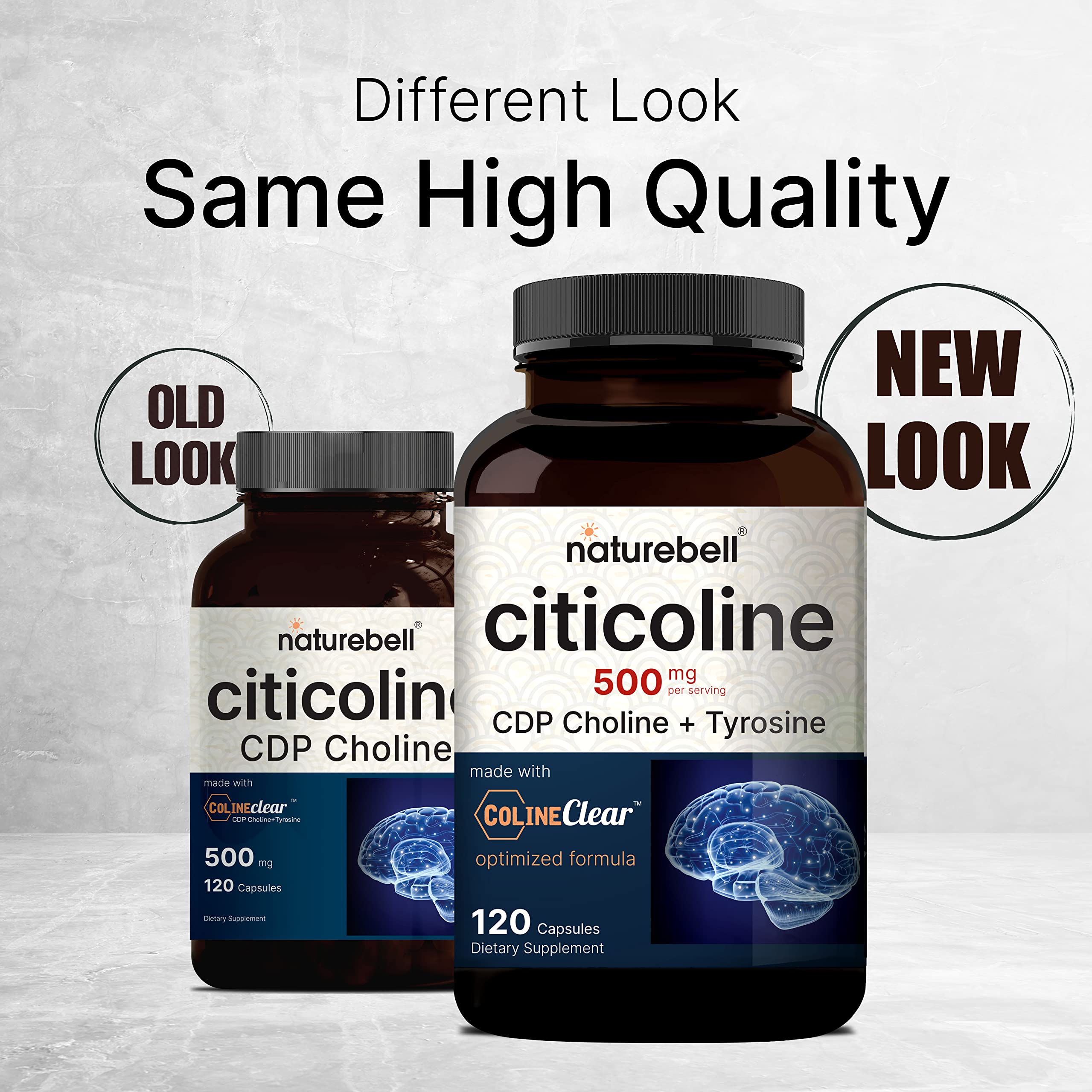 NatureBell Citicoline Supplements, CDP Choline, Citicoline 500mg Plus