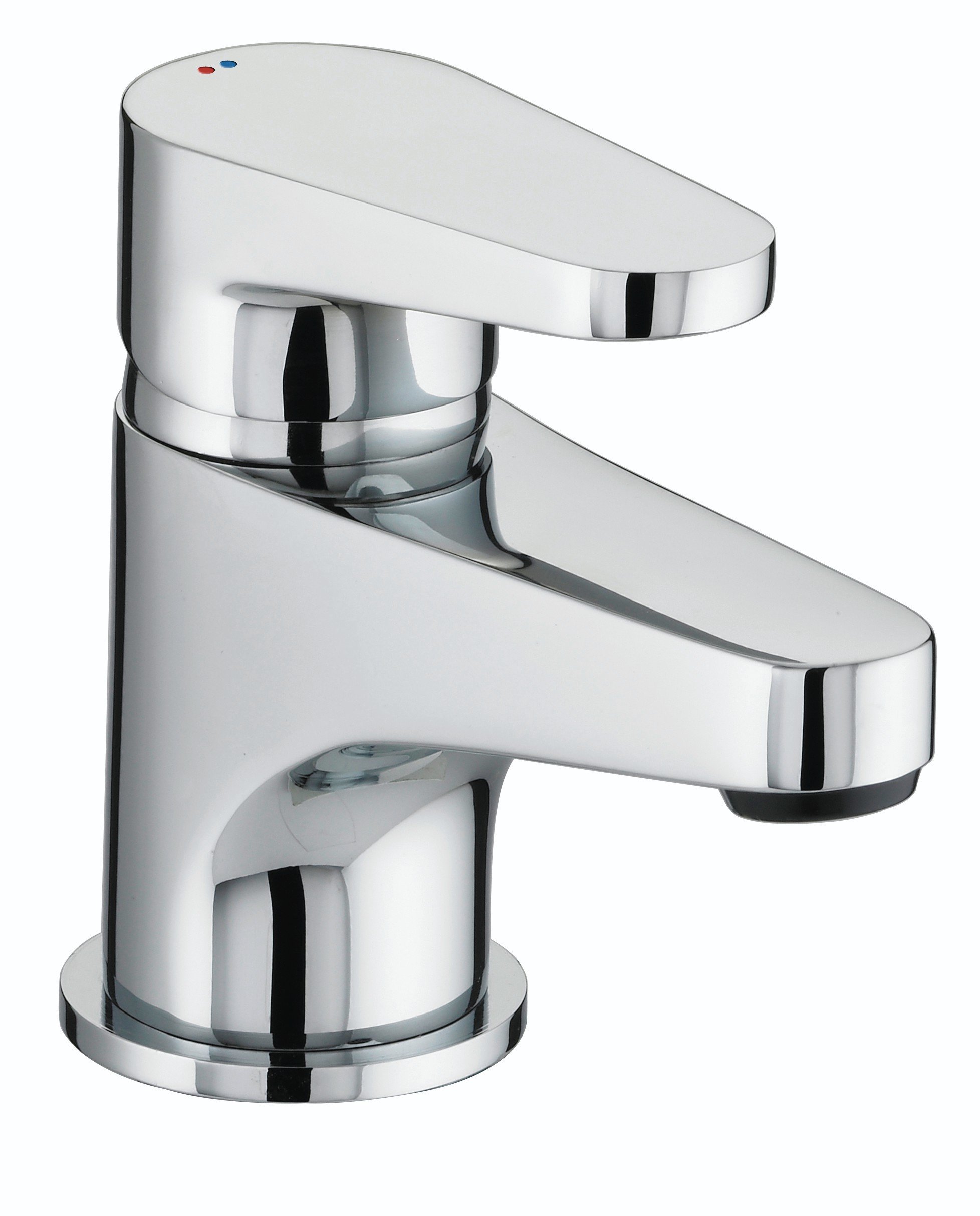 Quest Basin Mixer With Clicker Waste Chrome