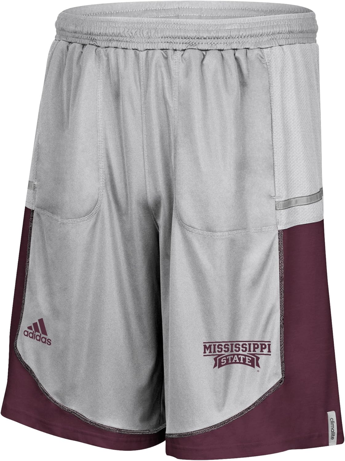 adidas climalite shorts grey
