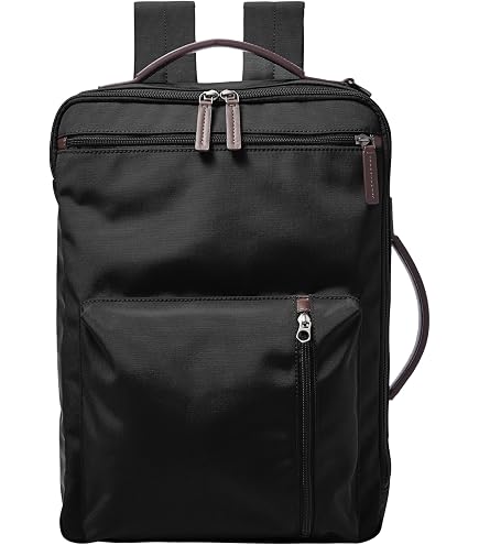 Amazon.com: Fossil Men's Buckner Nylon Backpack Bag, Black