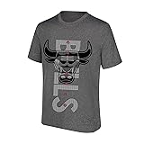 Ultra Game NBA Chicago Bulls Mens Upright Logo