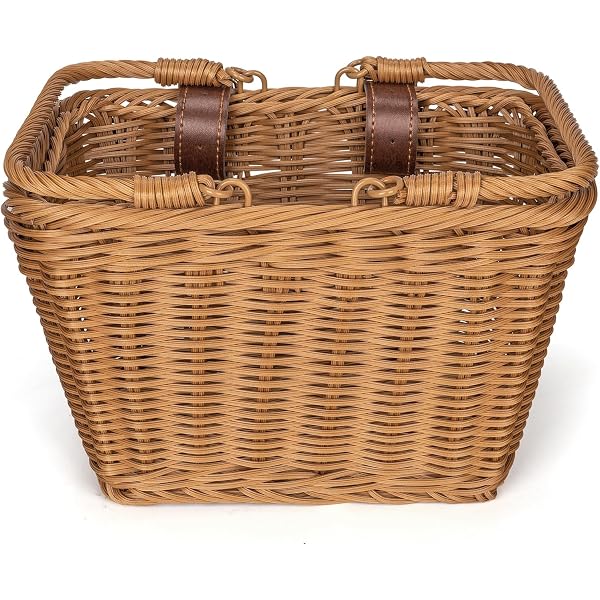 OSOLADY Metal Bike Basket Front Bike Basket Strong