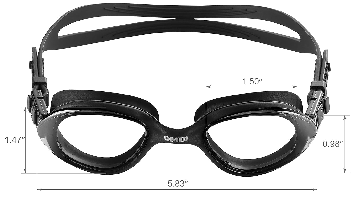 Lunettes De Natation Fulllove Tenfold - Anti-buée Longue Durée - Homme/femme - Confort Ergonomique - Avec Pince-nez Et Bouchons - 12