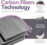 Airlab 3X Magic Glass Cleaning Cloth 400 GSM 30x30cm Lint Free Microfiber view 2