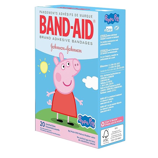 BAND-AID PEPPA PIG 20CT