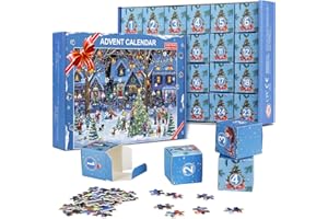 IMIIBEL Jigsaw Puzzle Advent Calendar 2025 for Kids and Adults- 1008 Pieces Puzzle 24 Days Christmas Countdown Calendar Family Game Christmas Gifts for Kids Adults