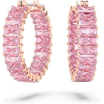Swarovski Millenia Bracelet, Pink Octagon-Cut Crystals in a Gold
