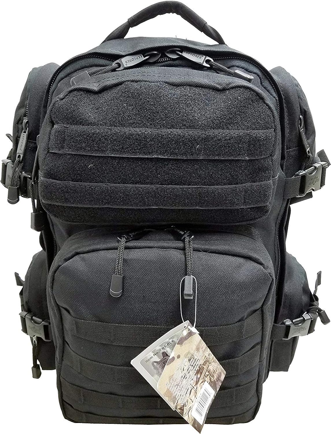 Explorer Tactical Backpack Large for Travel, Hiking, Hunting, Trekking, Camping, 3