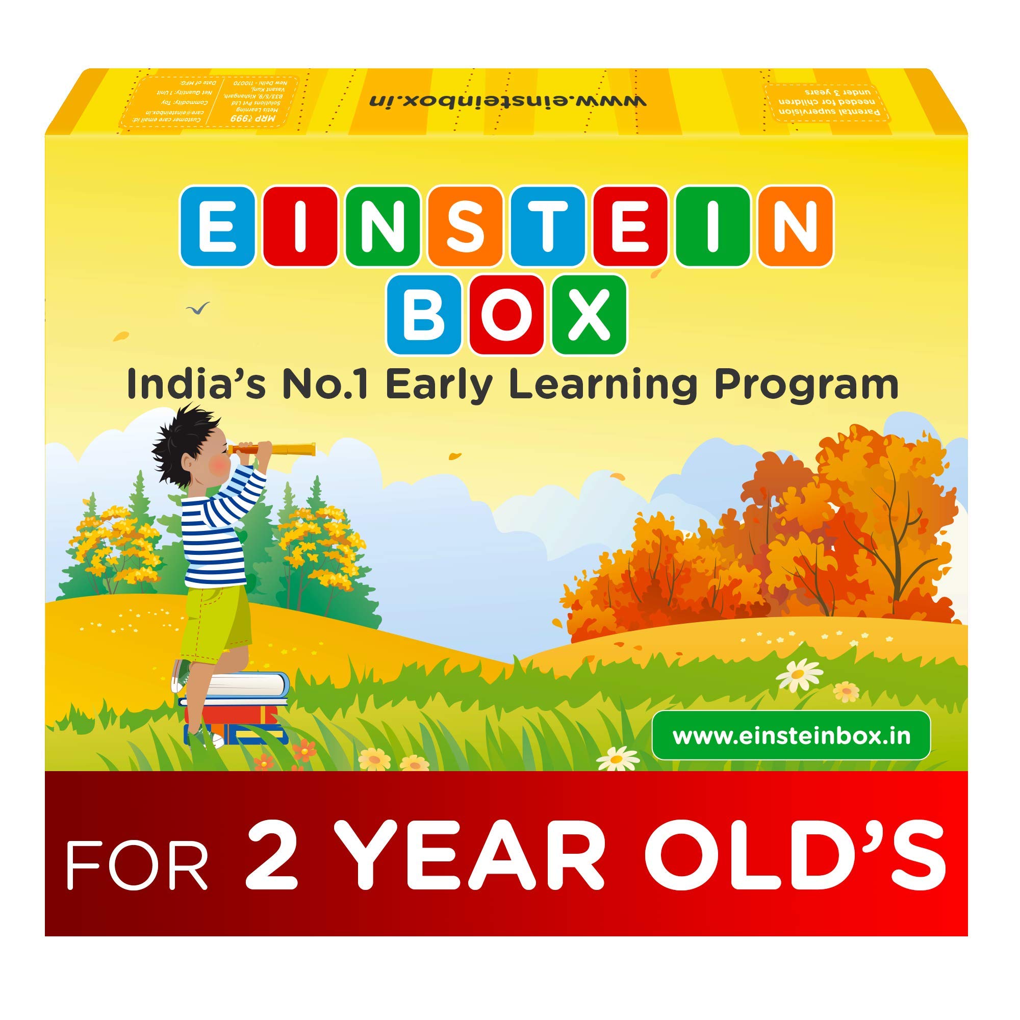 Einstein Box for 2 Year Old Baby Boys and Girls, Learning and