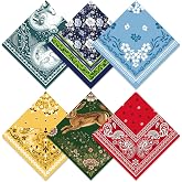 EVERJOYCRAFT 100% Cotton Bandana 22