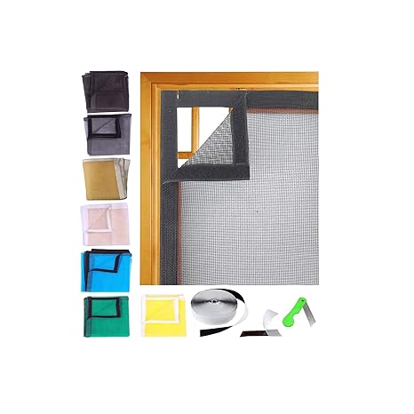 SAI PRASEEDA Fibreglass Mosquito Net For Windows 47 x 47 Inch_120 x 120 Cm_4 x 4 Feet