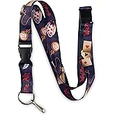 Limeloot Lanyard for Keys, ID Badge, Accessories | Neck Lanyard for Men and Women with Quick Release Buckle and Flat Ring
