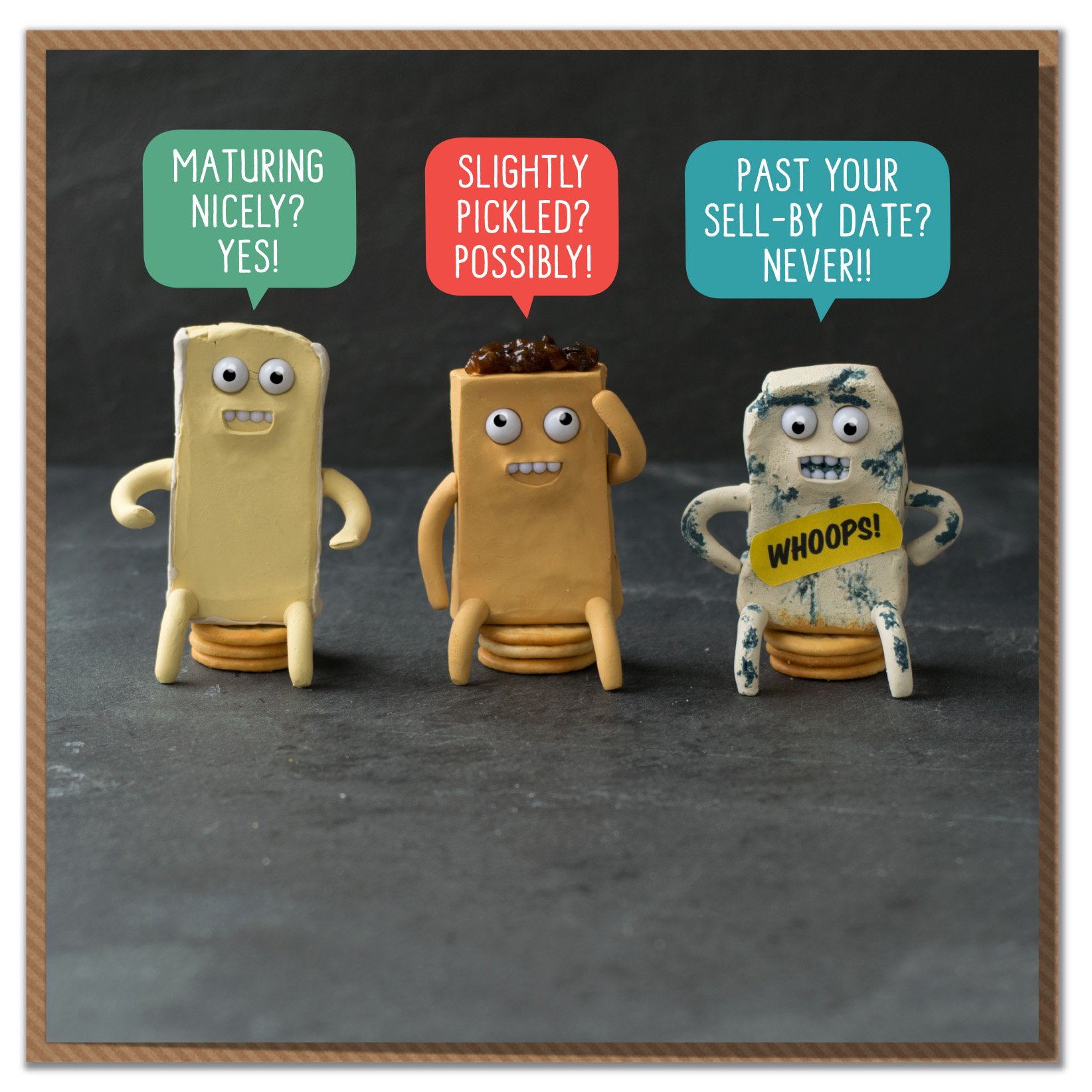 "Maturing Nicely" Cheesy Birthday Card