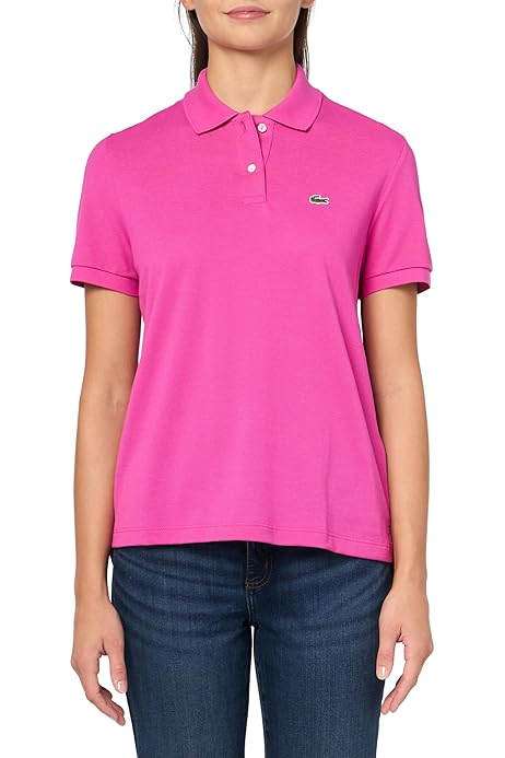 Manga Larga Camisa Polo Lacoste SPORT Two-Tone Stretch Algodon