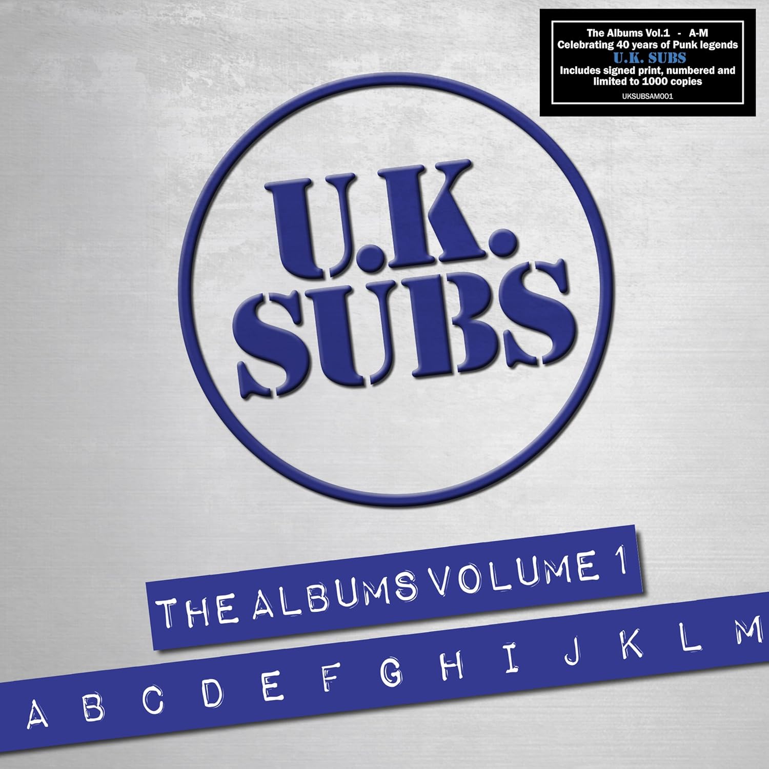 UK SUBS Albums Volume 1 (AM) Music
