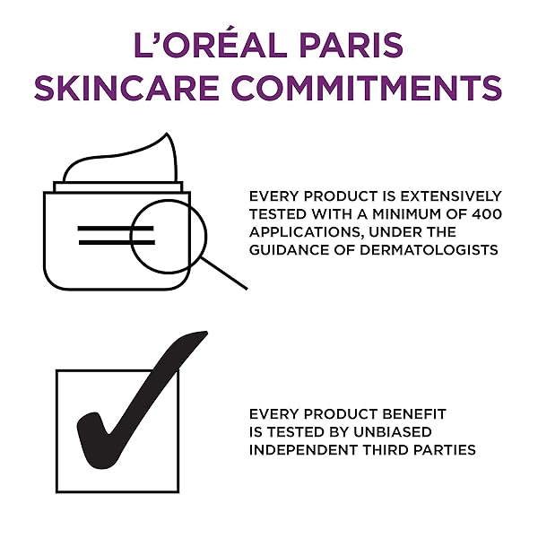 L’OREAL PARIS WRINKLE EXPERT 55+ ANTI-AGING FACE MOISTURIZER WITH CALCIUM, NON-GREASY, SUITABLE FOR SENSITIVE SKIN 1.7 FL. OZ