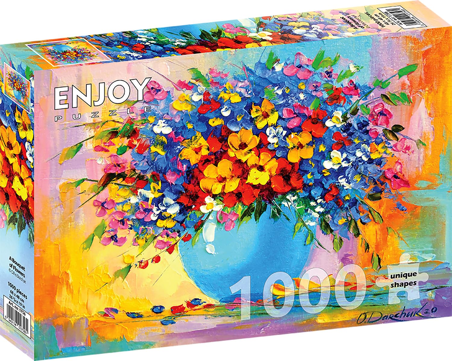 Puzzle 1000 piese Enjoy - A Bouquet of Flowers (Enjoy-1756)