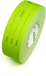 Clinell I Am Clean Indicator Tape 100m Roll - Green Sanitation Procedure Sticker view 3