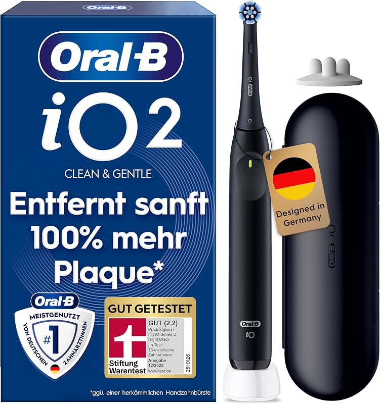 iO Series 2 Elektrische Zahnbürste, Schwarz