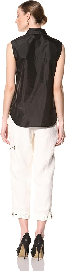 magaschoni linen dress