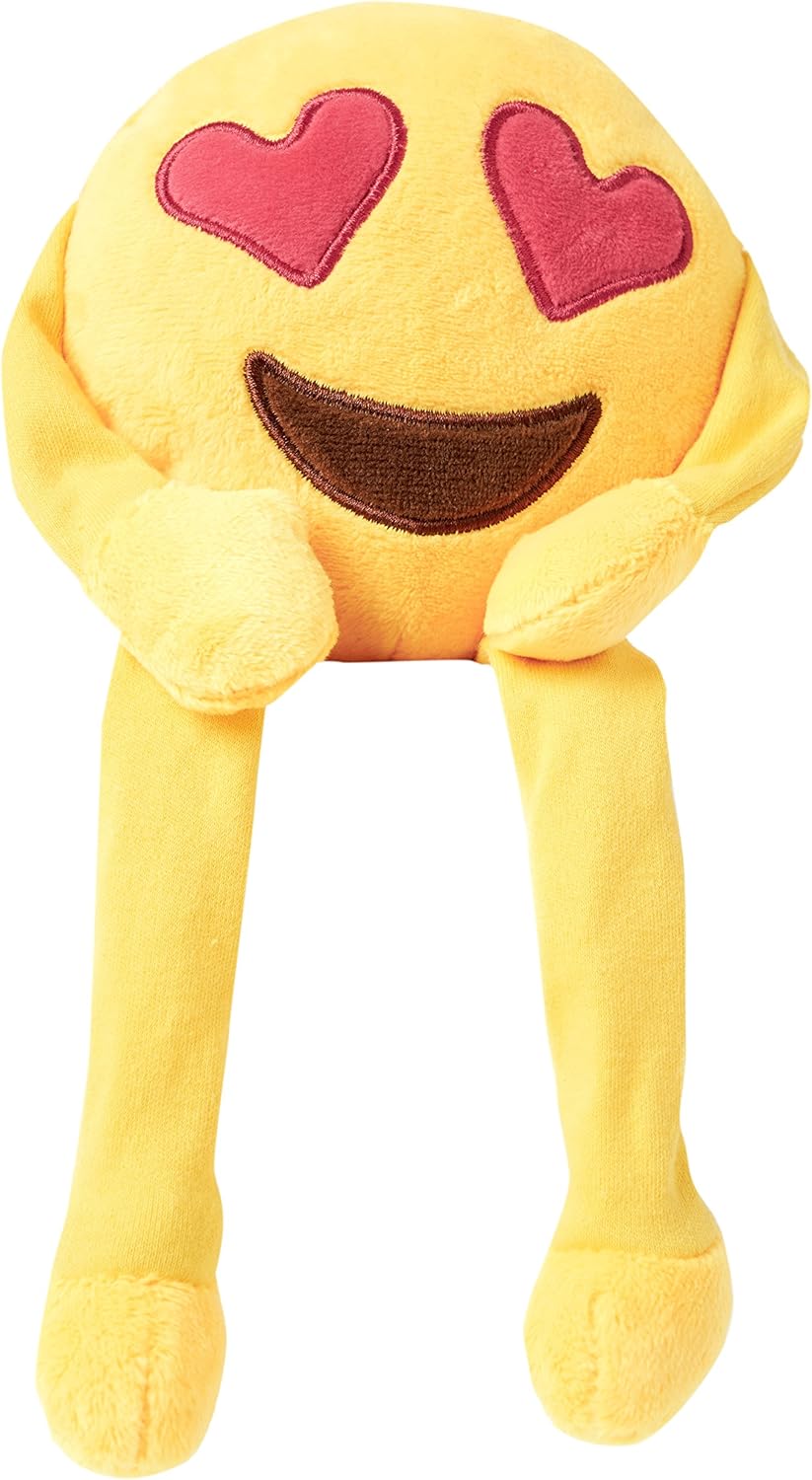 Heart Eyes emoji Shelf Buddy Super Soft, Super Cuddly buddy also