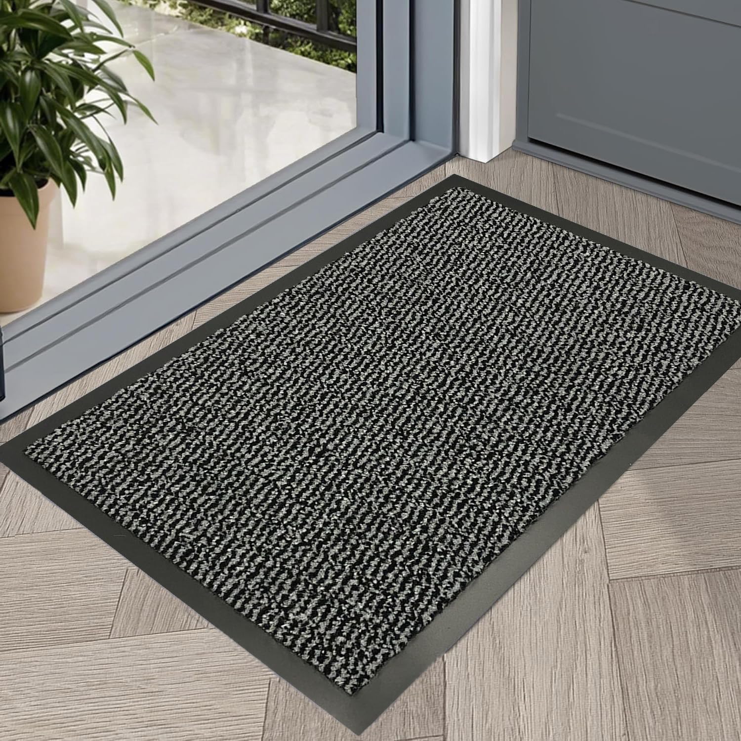 GULLAMBO Carpet Runner – Hallway Runner Rug with Rubber Backing – Non-Slip, Washable Dirt Trapper Durable Polypropylene Floor Rug for Hallway, Entryway, and Corridor – Runner Rugs for Home — image 1