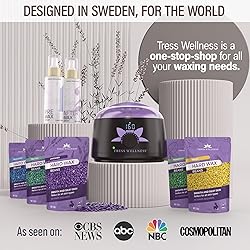 Tress Wellness Waxing Kit for Brazilian Wax - Easy