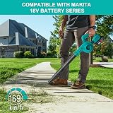 Waitley Cordless Leaf Blower for Makita 18V Battery - Lawn Care Tool view 2