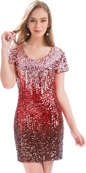 Amazon Com Maner Women S Sequin Glitter Short Sleeve Dress Sexy V Neck Mini Party Club Bodycon Dresses Clothing Amazon Com Maner Women S Sequin Glitter Short Sleeve Dress Sexy V Neck Mini Party Club Bodycon Dresses Clothing