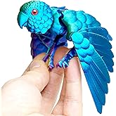 3D Print Parrot Figure, Bird with Wing,Movable Joints, Home Office Decor,Interesting Toys for Autism/ADHD,Festival Gifts toco,Fidget Toys, Executive Desk Animals Toy