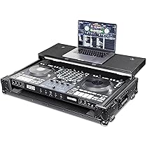 Rane DJ Quatro Hastes Controlador DJ com 4 Decks, Jog Wheels 21.6