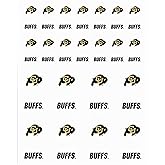 Colorado Buffaloes Small Sticker Sheet - 2 Sheets