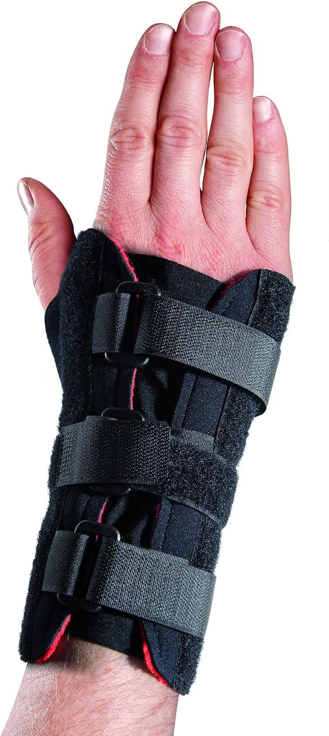 Thermoskin Right Wrist/Hand Brace Adjustable, Black, One Size fits most - Image 3